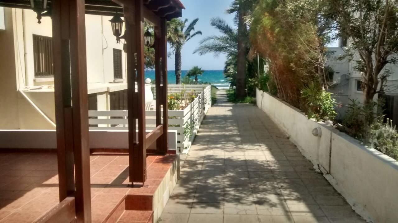 Sandy Beach Apartment 3 Voróklini Kültér fotó